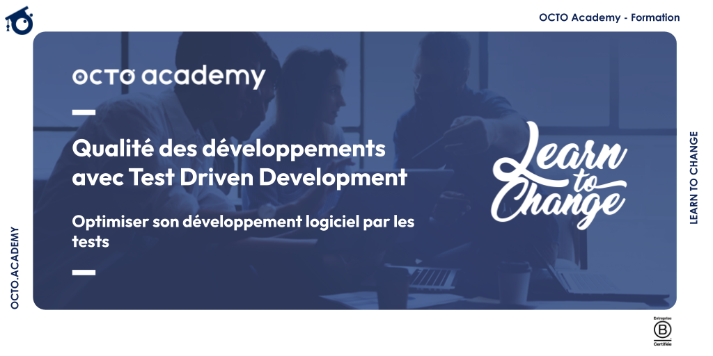Formation « Qualité des développements avec Test Driven Development ...
