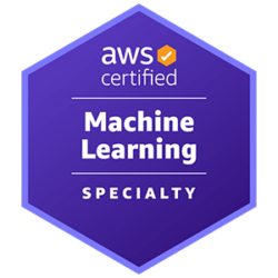 AWS certified Machine Learning speciality